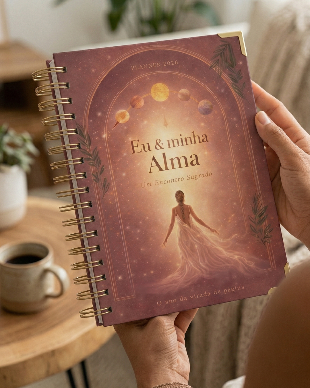 Interior do Planner Eu e Minha Alma